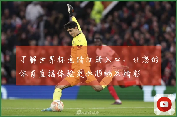 了解世界杯竞猜注册入口，让您的体育直播体验更加顺畅及精彩